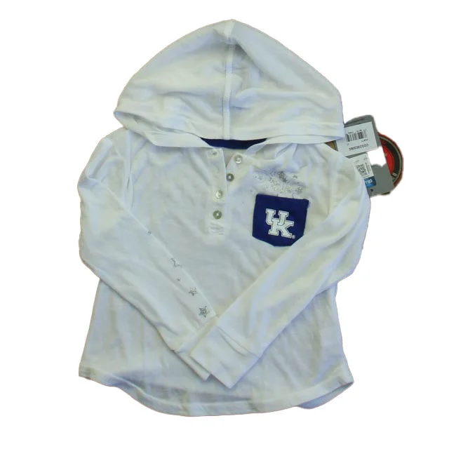 Men's Henley T-Shirts for a Casual TwistColosseum Girls White | Blue University of Kentucky Long Sleeve Shirt Men's Henley T-Shirts for a Casual TwistColosseum Girls White | Blue University of Kentucky Long Sleeve Shirt