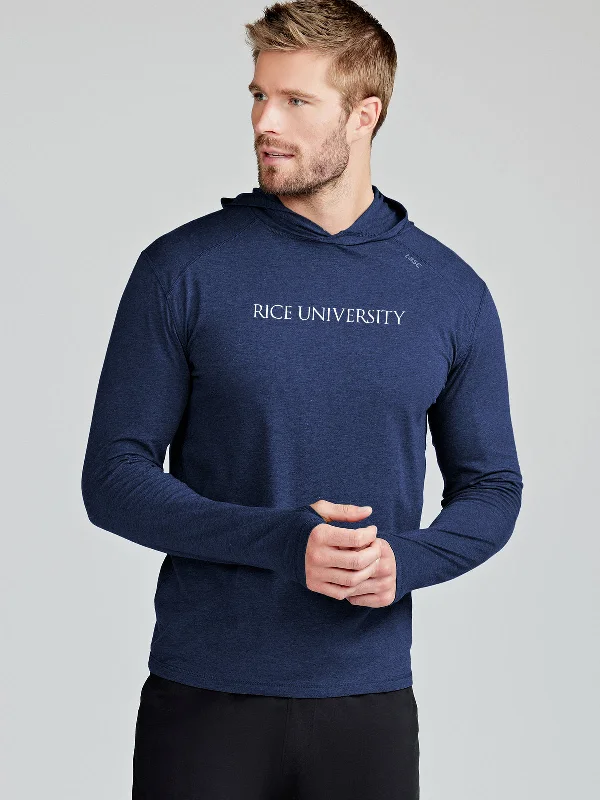 Warm Men's Thermal HoodiesCarrollton Lightweight Hoodie - Rice University