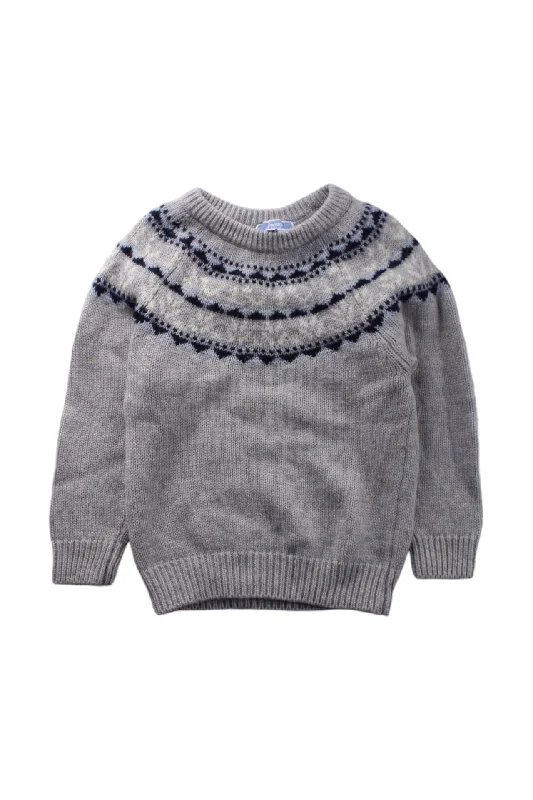 Men's Sweaters for Cold WeatherJacadi Fair Isle Knit Sweater 3T