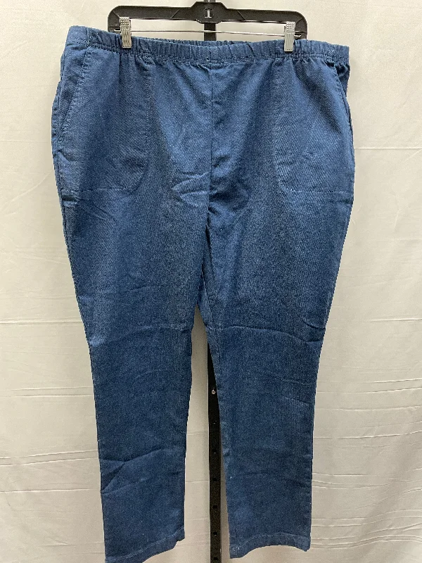Oversized Relaxed-Fit Men's JeansBlue Jeans Jeggings Blair, Size 2x