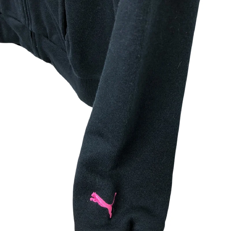 Men's Hoodies with Security PocketsSweatshirt Hoodie By Puma In Black, Size:M