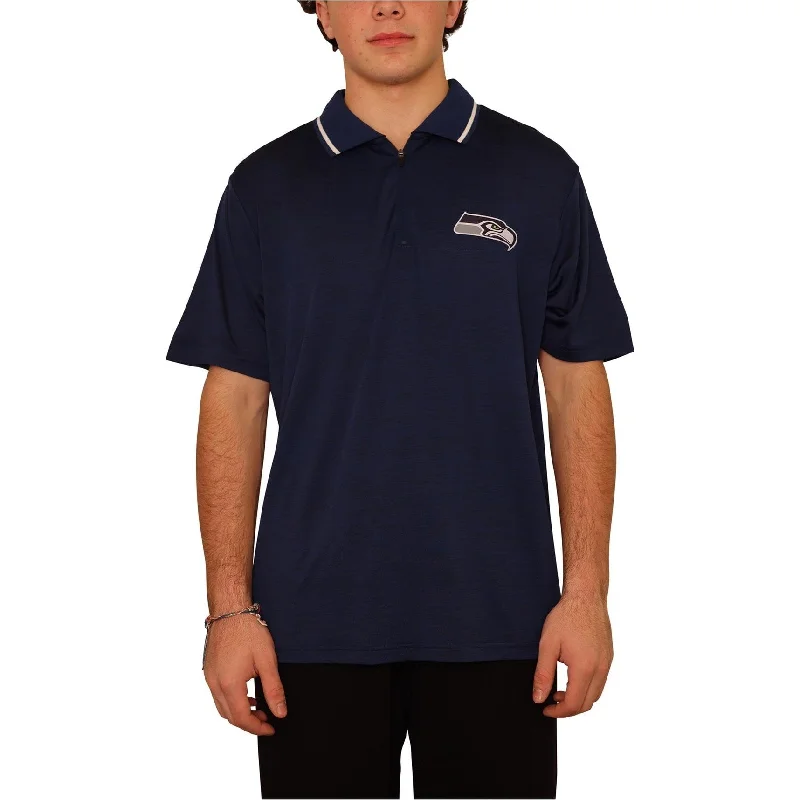 Men's Shirts with Pin CollarsG-III Sports Mens Seattle Seahawks Rugby Polo Shirt, Blue, Large Men's Shirts with Pin CollarsG-III Sports Mens Seattle Seahawks Rugby Polo Shirt, Blue, Large