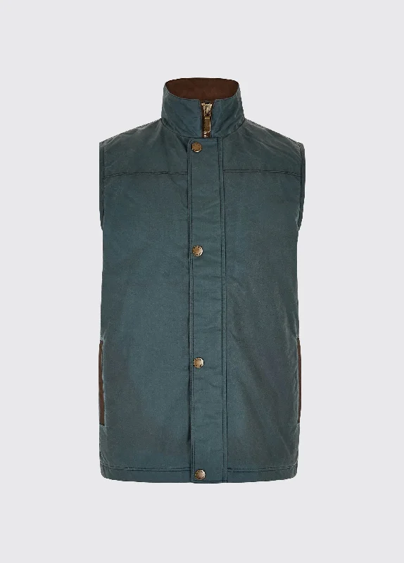 Men's Coats for Winter SportsMayfly Wax Gilet - Dark Pebble