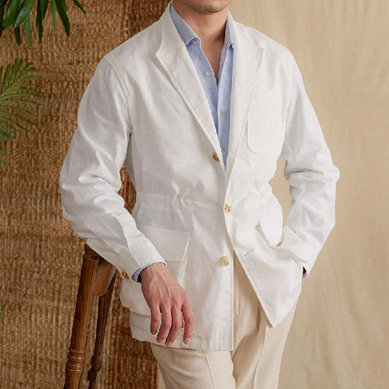Men's Graphic Print T-Shirts for a Statement LookEton Linen Blend Sport Coat