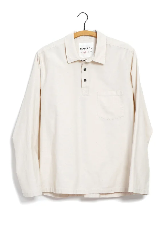 Men's Shirts with Zippered PocketsMARCO 29-12-1 | Polo Style Pull-on Shirt | Off White Men's Shirts with Zippered PocketsMARCO 29-12-1 | Polo Style Pull-on Shirt | Off White