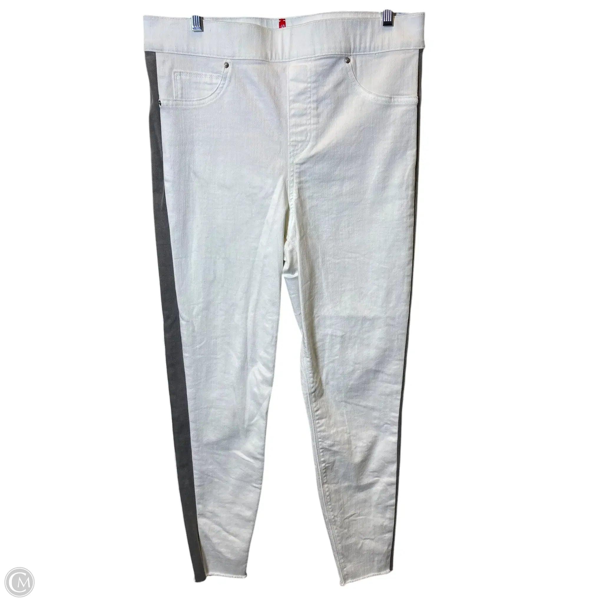 Leather Patch Men's JeansJeans Jeggings By Spanx In White, Size: 16