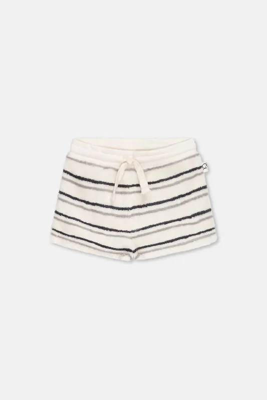 Men's Casual Short Pants for LoungingKids' Boris Shorts In Grey/anthracite Stripes