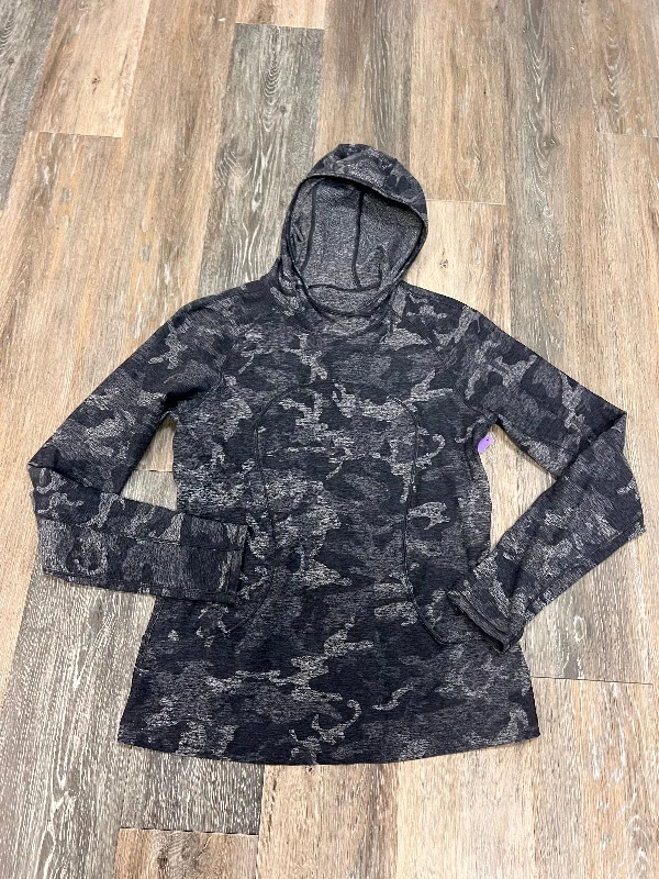 Men's Hoodies with Hidden ZippersAthletic Sweatshirt Hoodie By Lululemon In Camouflage Print, Size: 6 Men's Hoodies with Hidden ZippersAthletic Sweatshirt Hoodie By Lululemon In Camouflage Print, Size: 6