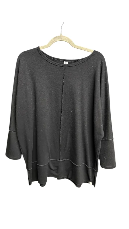 Men's Hoodies with Slim FitsSweatshirt Crewneck By Spanx In Black, Size: L