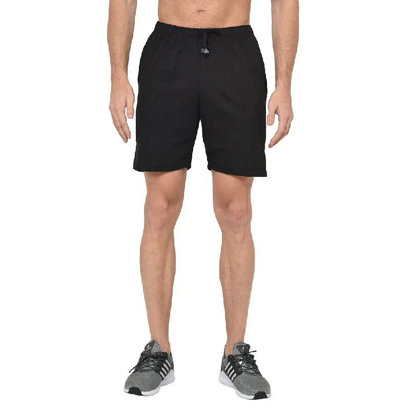 Men's Cotton Twill ShortsMack Jonney Black Shorts For Men's
