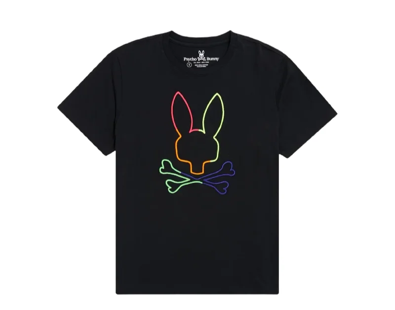 Men's Cufflink-Ready Shirts for Formal EventsPsycho Bunny Kids' Leo Bunny Black Tee Shirt B0U245S1PC-BLK Men's Cufflink-Ready Shirts for Formal EventsPsycho Bunny Kids' Leo Bunny Black Tee Shirt B0U245S1PC-BLK