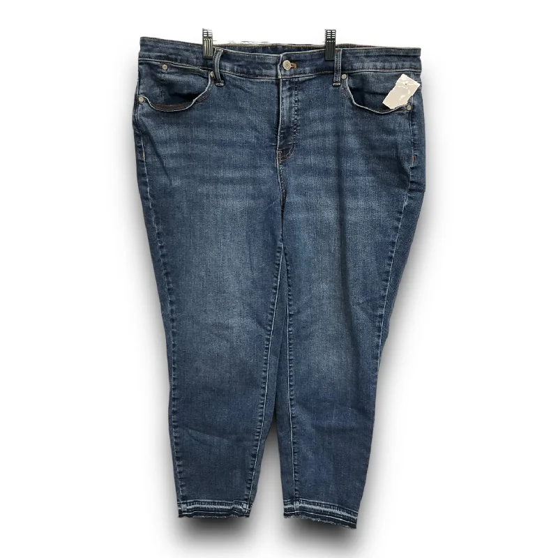 Affordable Men's JeansJeans Straight By Talbots In Blue Denim, Size: 18w
