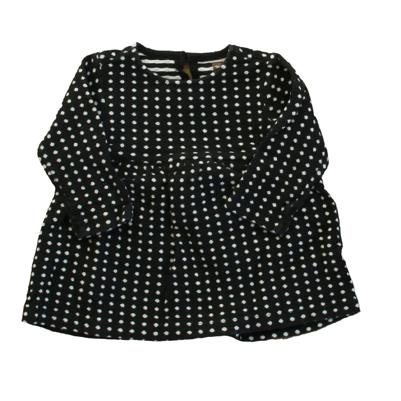 Men's Easy-Care Shirts for Busy LifestylesTea Girls Black | White Polka Dots Long Sleeve Shirt Men's Easy-Care Shirts for Busy LifestylesTea Girls Black | White Polka Dots Long Sleeve Shirt