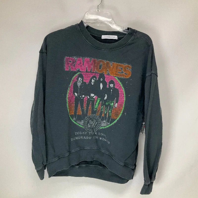 Fashionable Men's Streetwear HoodiesSweatshirt Crewneck By Cma In Grey, Size: S