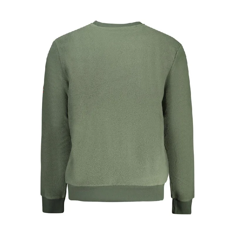 Men's Sweaters with SequinsNorway 1963 Green Polyester Men's Sweater