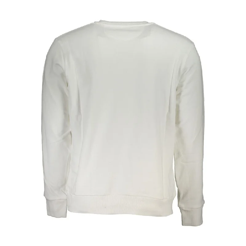 Men's Sweaters with Stand-Up CollarsLa Martina Elegant Long Sleeved Crew Neck Men's Sweatshirt