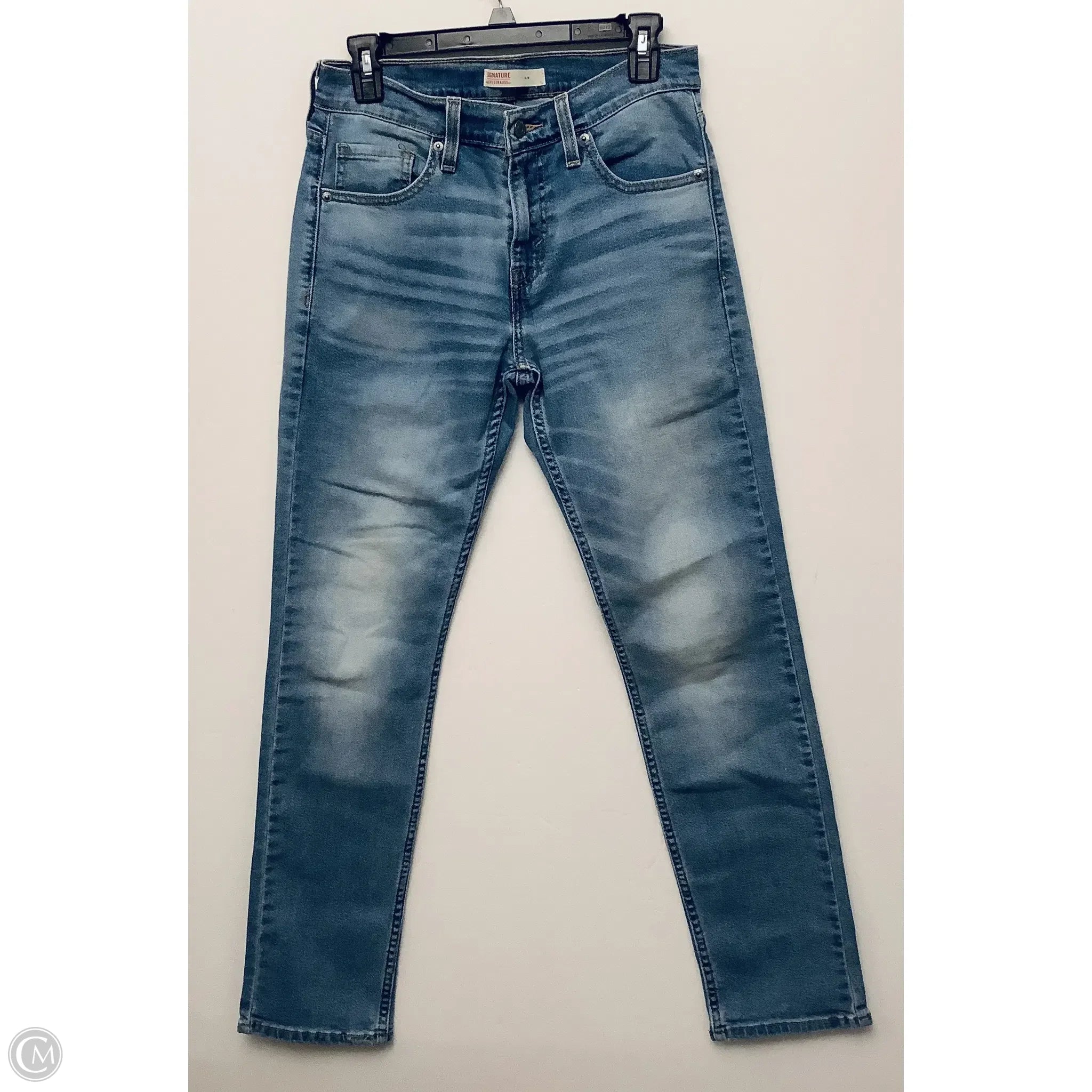 Men's Jeans Made from Recycled MaterialsJeans Straight By Levis In Blue Denim, Size: 8