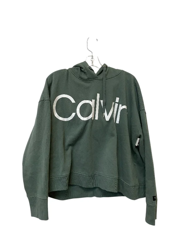 Men's Hoodies for Every OccasionSweatshirt Hoodie By Calvin Klein In Green, Size: Xxl Men's Hoodies for Every OccasionSweatshirt Hoodie By Calvin Klein In Green, Size: Xxl