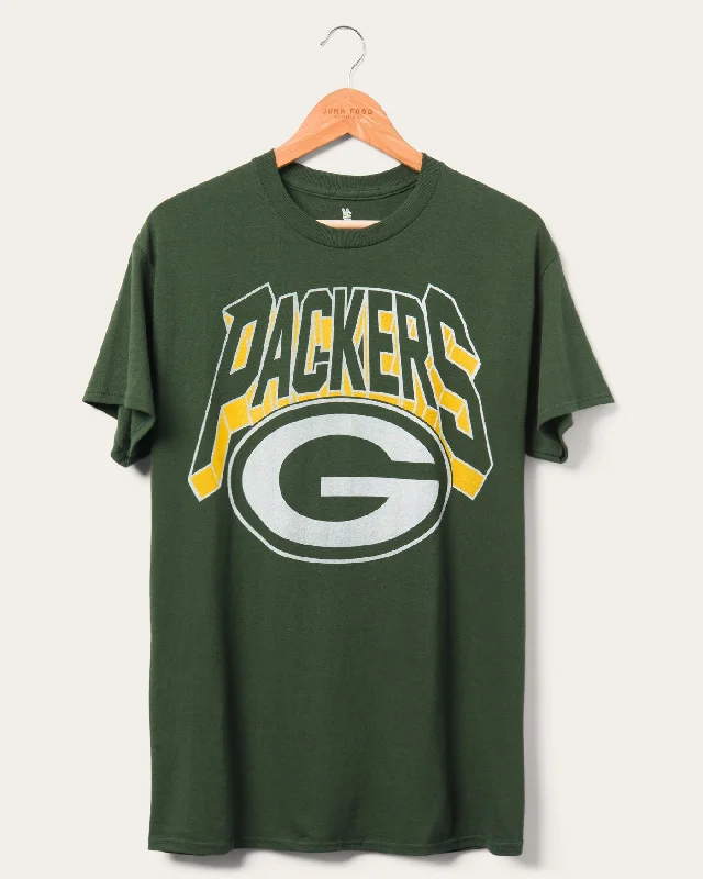 Men's Shirts with Rounded HemlinesPackers Concert Fan Tee