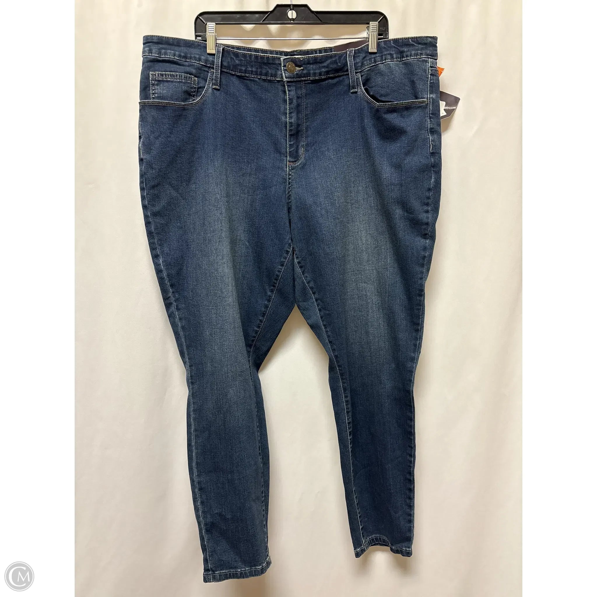 Authentic Men's Denim JeansJeans Skinny By Ava & Viv In Blue Denim, Size: 22