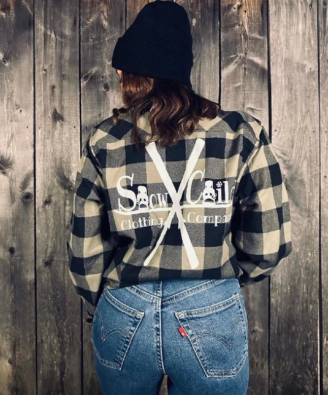 Men's Insulated Shirts for Cold WeatherOLIVE/BLACK SC FLANNEL