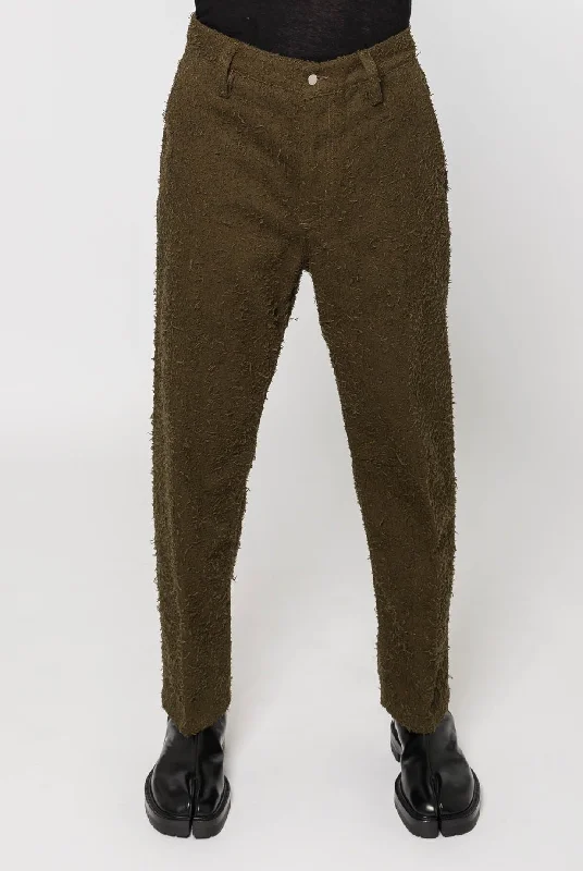 Men's Coats with Wind-Resistant FabricCraig Green Towel Trouser
