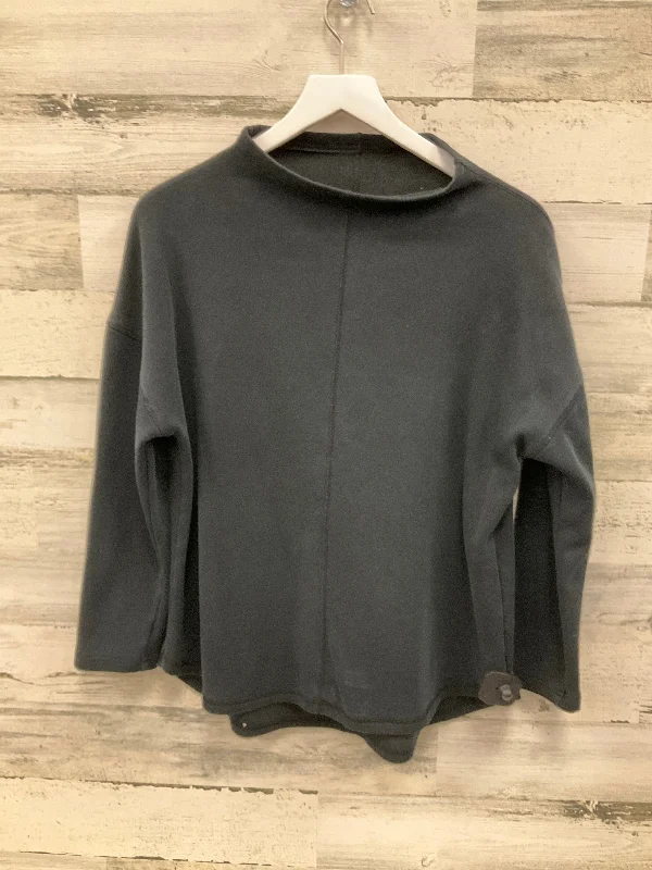Men's Hoodies with Stretch FabricSweatshirt Crewneck By A New Day In Black, Size: M