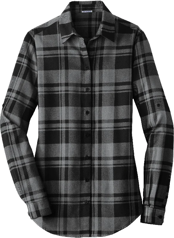 Men's Thermal Shirts for Winter WarmthPort Authority Ladies Plaid Flannel Tunic