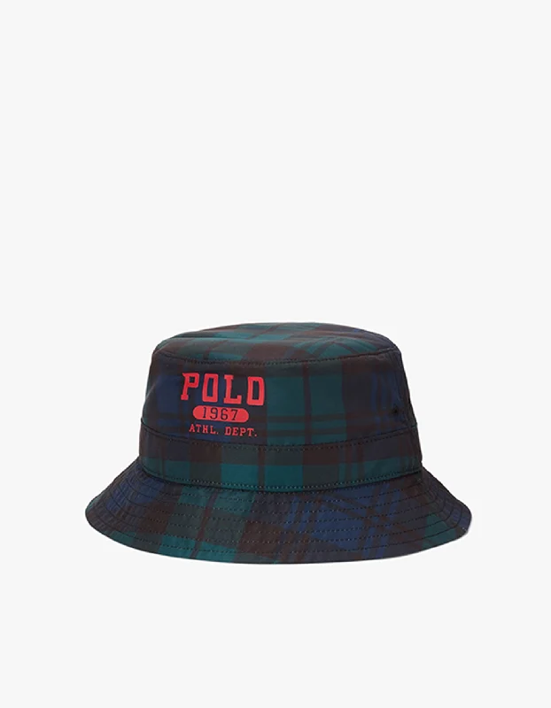Girls' Straw HatsTraveller Bucket Hat - Blackwatch