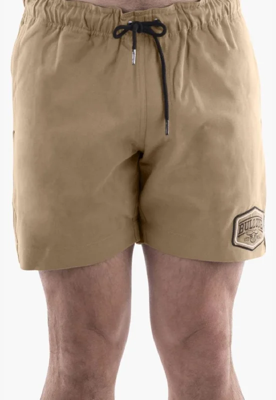 Cotton-Blend Men's Casual ShortsBullzye Mens Drew Rugger Short