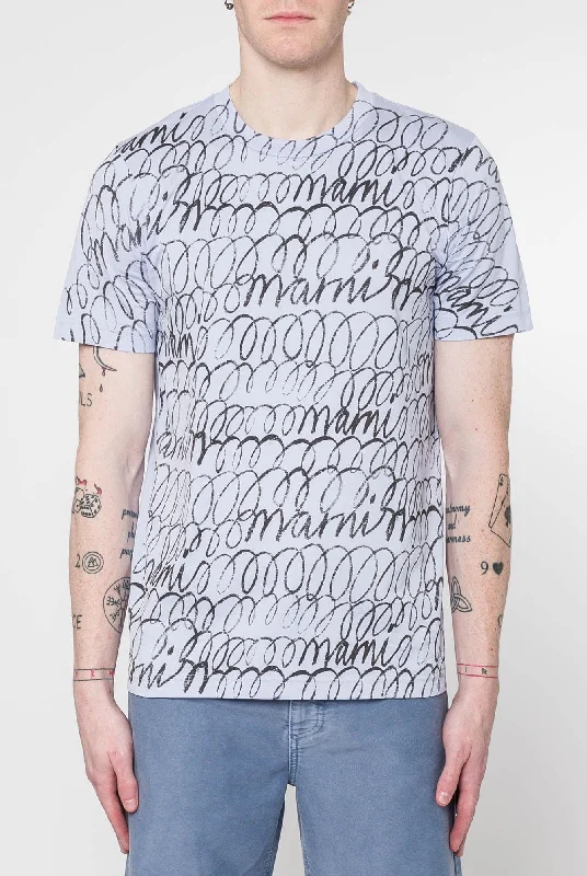 Men's Coats with Relaxed FitsMarni Scribble T-Shirt