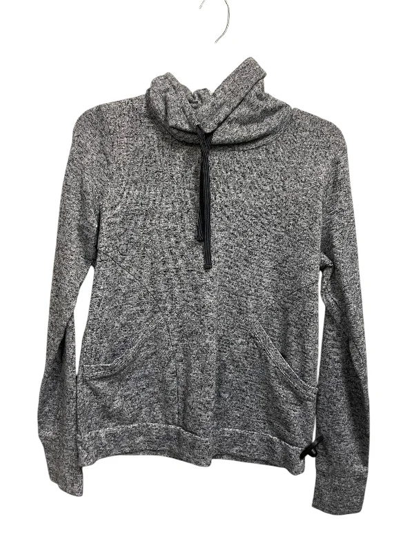 Men's Hoodies with Embroidered PatchesAthletic Sweatshirt Crewneck By Old Navy In Grey, Size: S