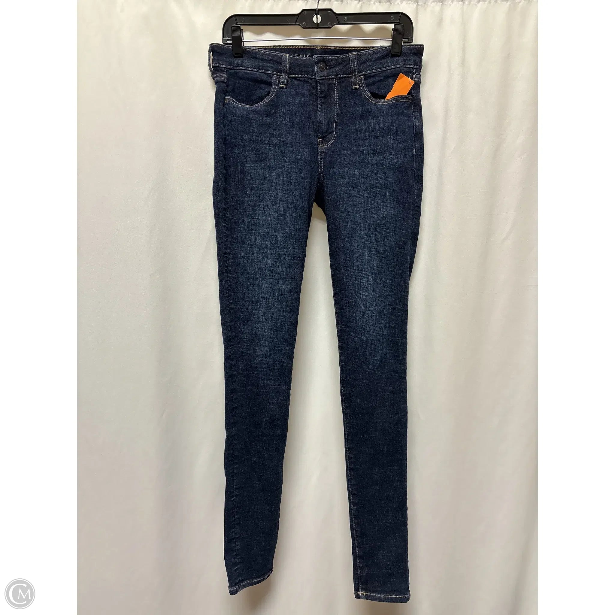 Men's Jeans for a Casual LookJeans Skinny By American Eagle In Blue Denim, Size: 0