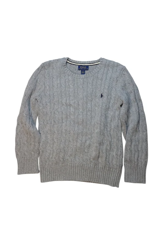 Men's Sweaters with Appliqué DetailsPolo Ralph Lauren Cable Knit Sweater Size 7Y