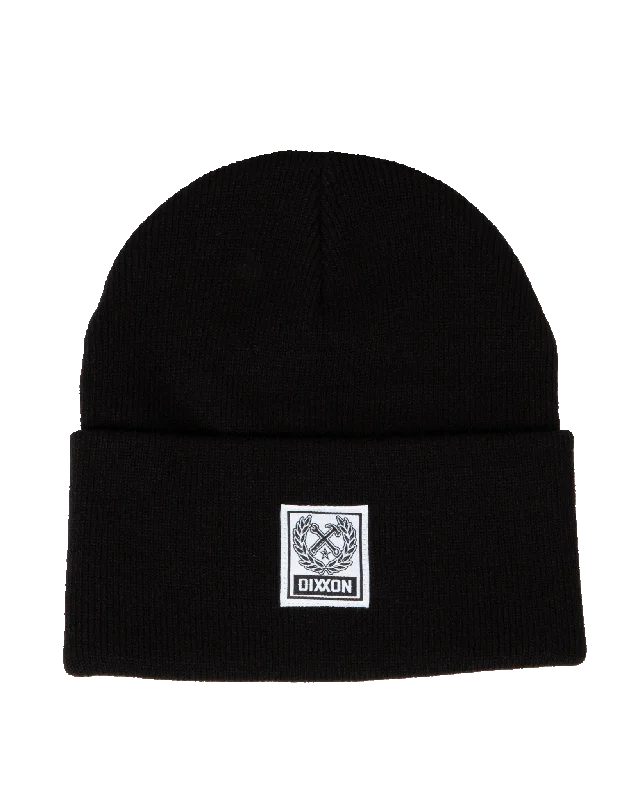 Gentlemen's Bowler HatsRibbed Beanie - Black