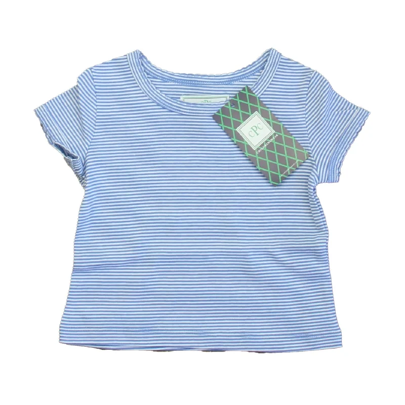 Men's Neutral-Tone Shirts for Versatile StylingClassic Prep Girls Ultra Marine & White Stripe Short Sleeve Shirt Size: 2-5T Men's Neutral-Tone Shirts for Versatile StylingClassic Prep Girls Ultra Marine & White Stripe Short Sleeve Shirt Size: 2-5T