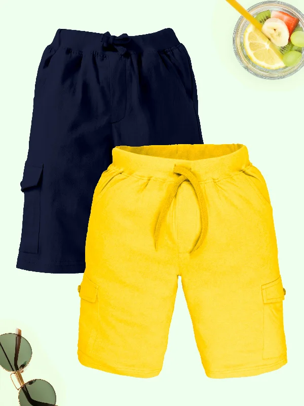 Navy Blue & Yellow