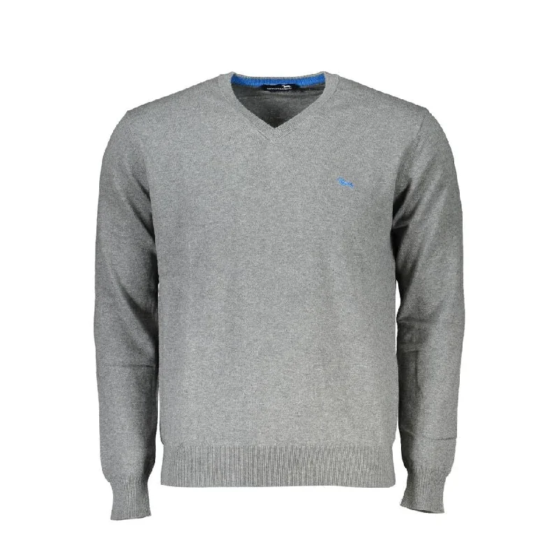 Men's Sweaters with Stand-Up CollarsHarmont & Blaine V-Neck Cotton Blend Sophisticated Men's Sweater