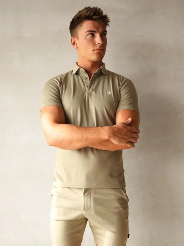 Men's Shirts for HuntingSorrento Polo Shirt - Light Khaki