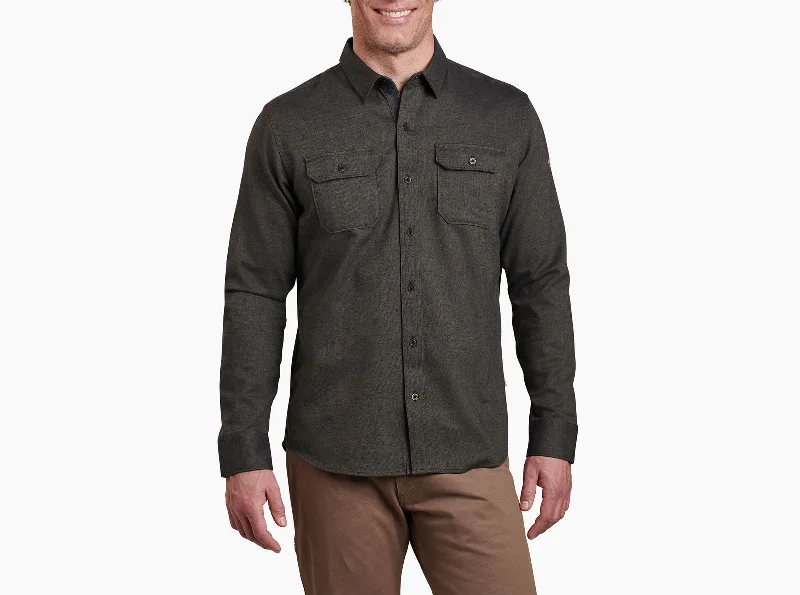 Men's Denim Shirts for a Rugged LookDescendr Flannel LS