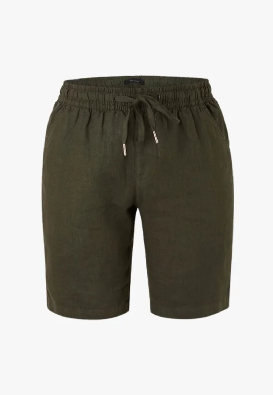 Functional and Practical Men's Multi-Pocket Cargo ShortsPilbara Mens Linen Short