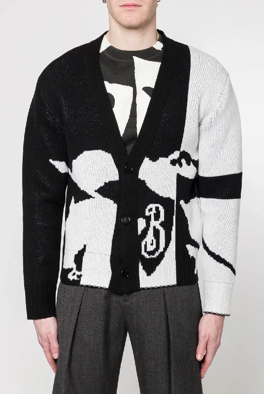 Men's Coats with Hidden PocketsBurberry EKD Cardigan