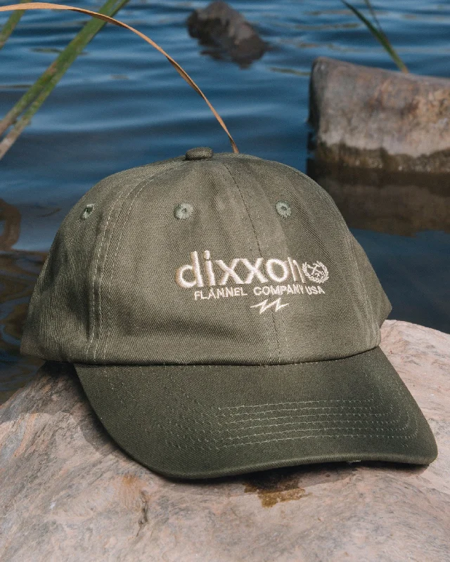 Casual Fedora Hats for Men6-Panel Curved Bill Goods Hat - Khaki & O.D. Green