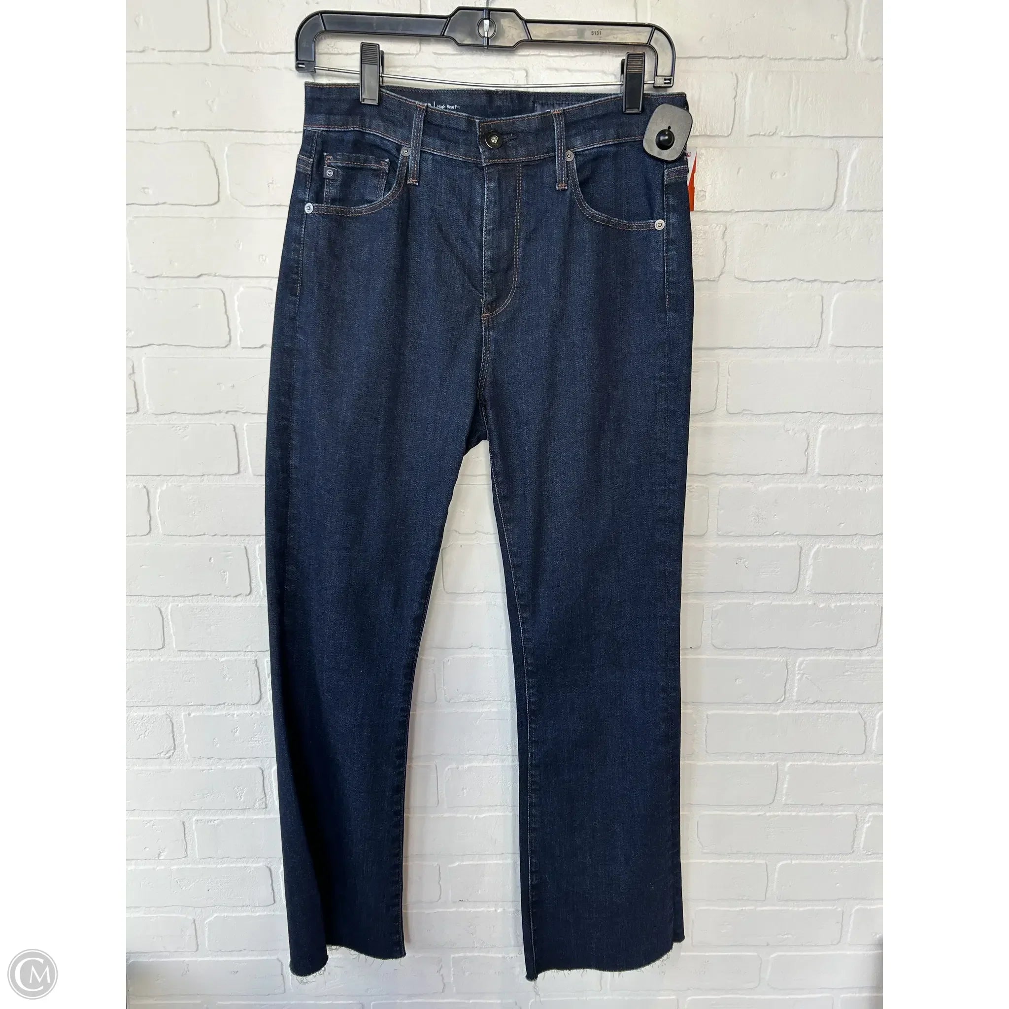 Men's Jeans with Elastic WaistbandsJeans Boot Cut By Adriano Goldschmied In Blue Denim, Size: 4