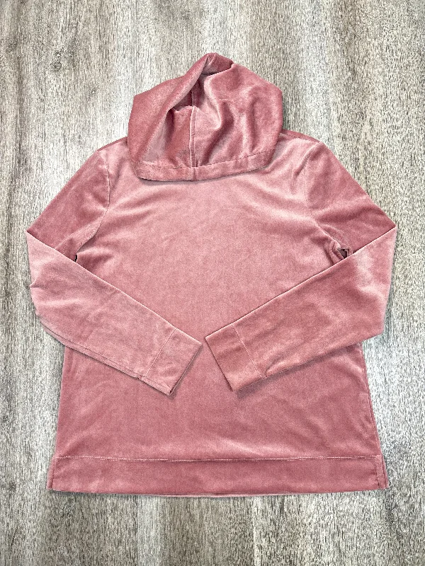 Men's Hoodies with InsulationSweatshirt Hoodie By Loft In Pink, Size: Xs
