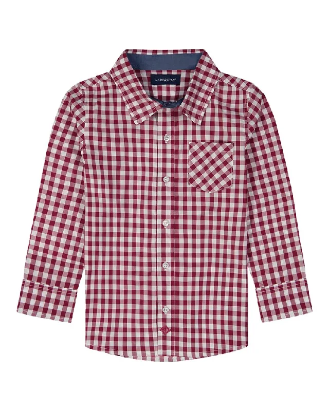 Men's Stain-Resistant Shirts for Mess-Free WearAndy & Evan Button-Down Shirt
