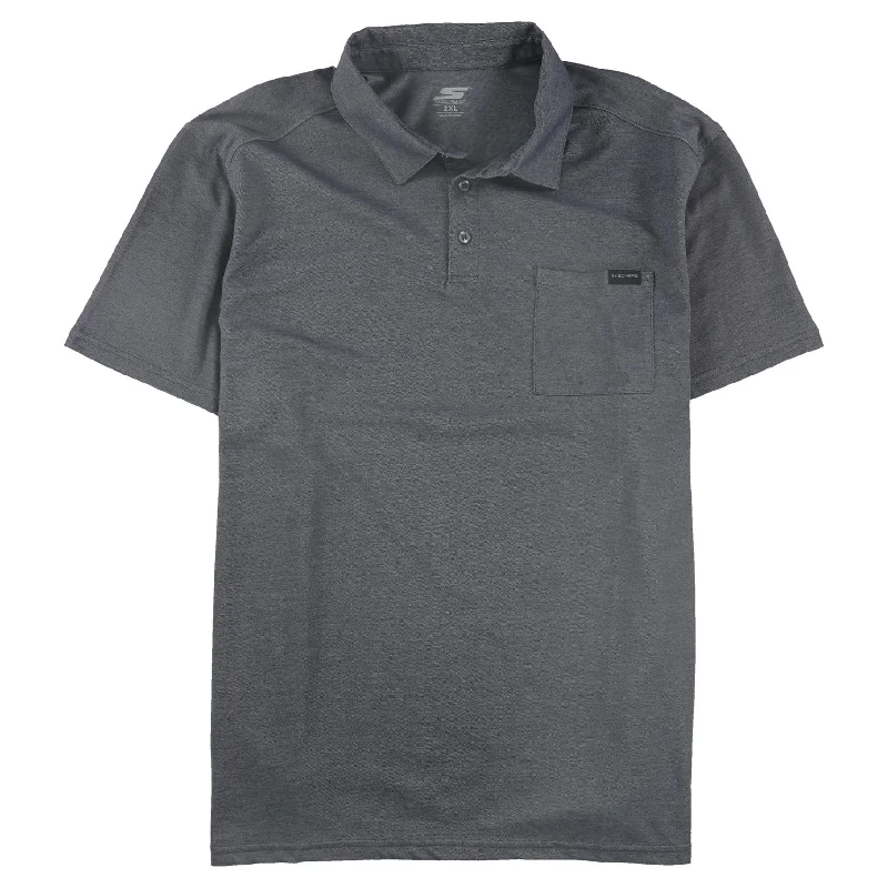 Men's Long-Sleeved ShirtsSkechers Mens Destination Rugby Polo Shirt