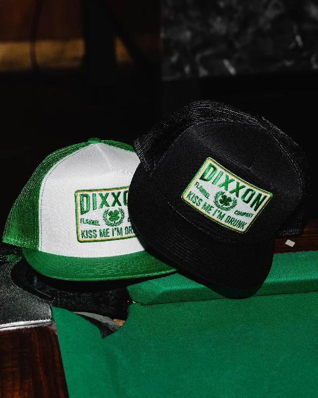 High-Quality Work HatsKiss Me Flat Bill Trucker Snapback