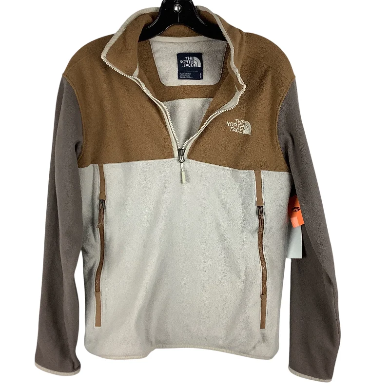Men's Hoodies with ThumbholesSweatshirt Collar By The North Face In Beige, Size: M