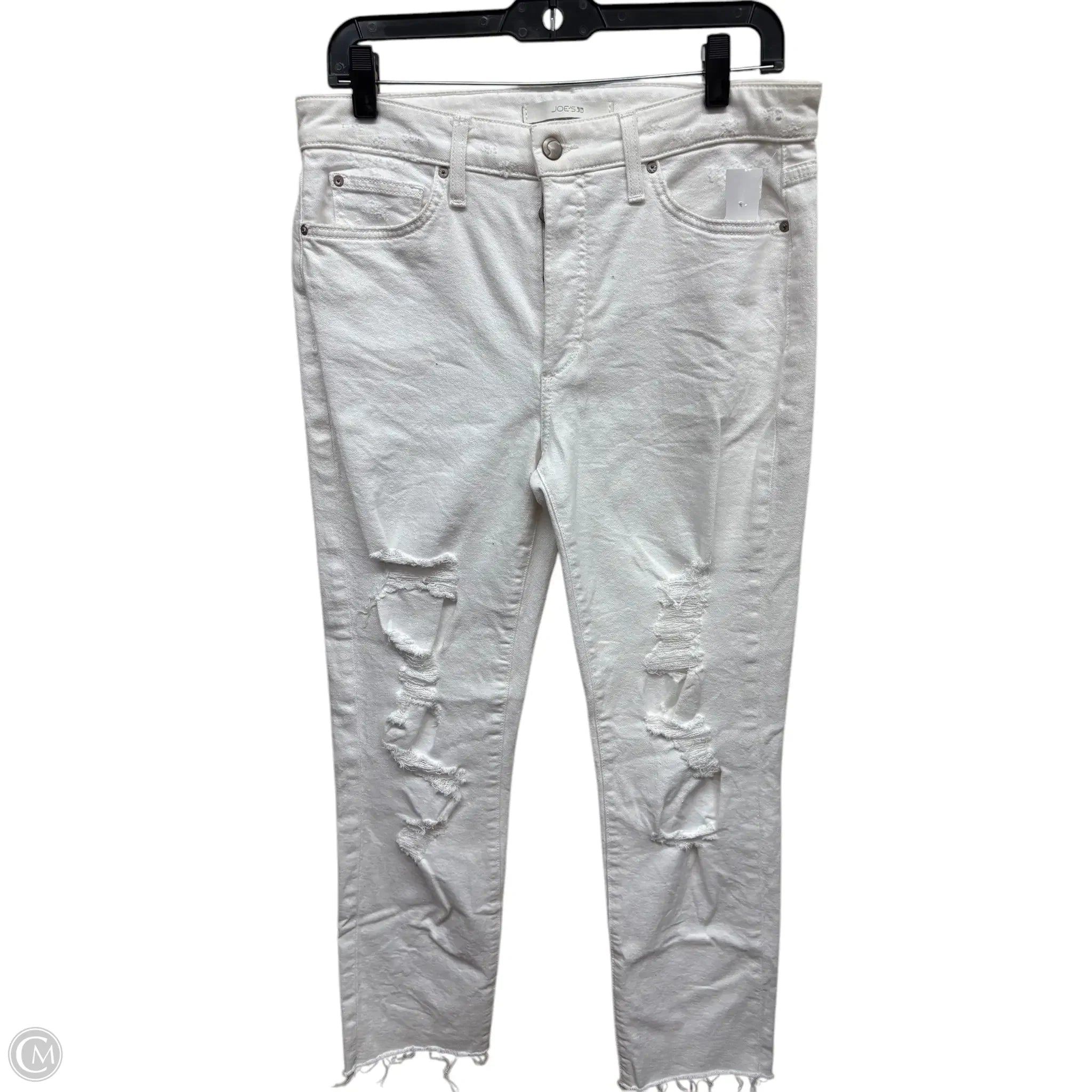 Wash and Wear Men's JeansJeans Straight By Joes Jeans In White Denim, Size: 10